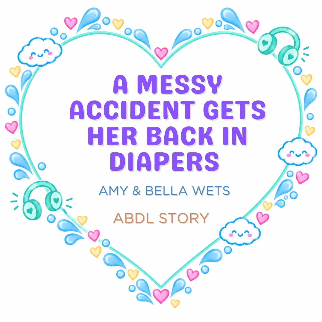 A Messy Accident Gets Her Back In Diapers - ABDL Story