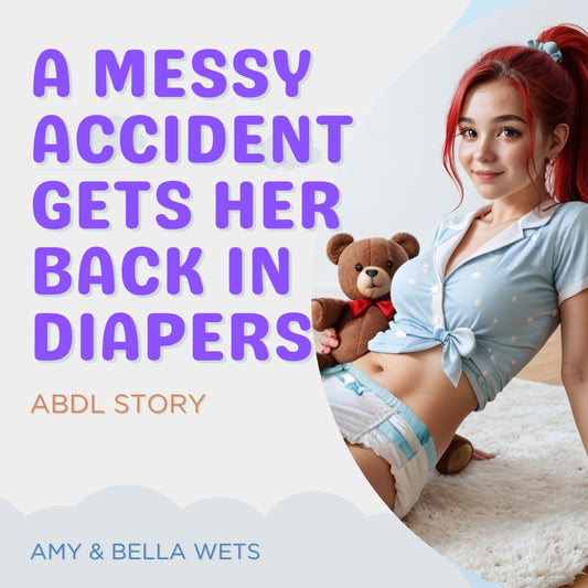 A Messy Accident Gets Her Back In Diapers - ABDL Story