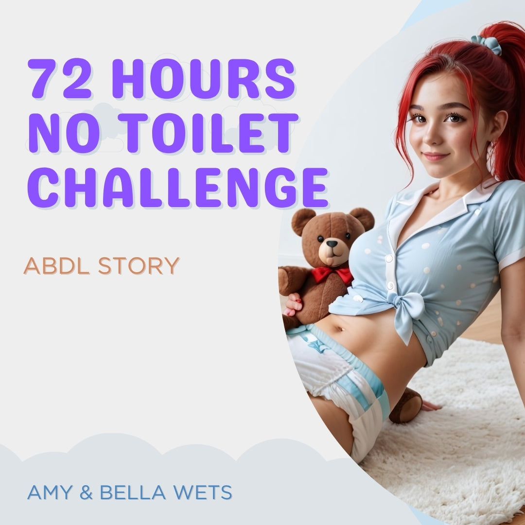 72 Hour Challenge - No Toilets Allowed For Amy & Bella